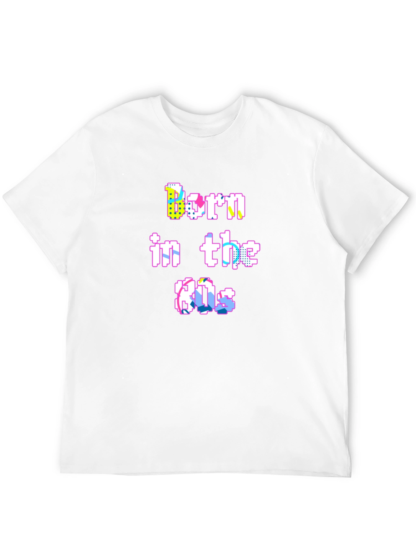 Born in the 80s Pixel Art T-Shirt