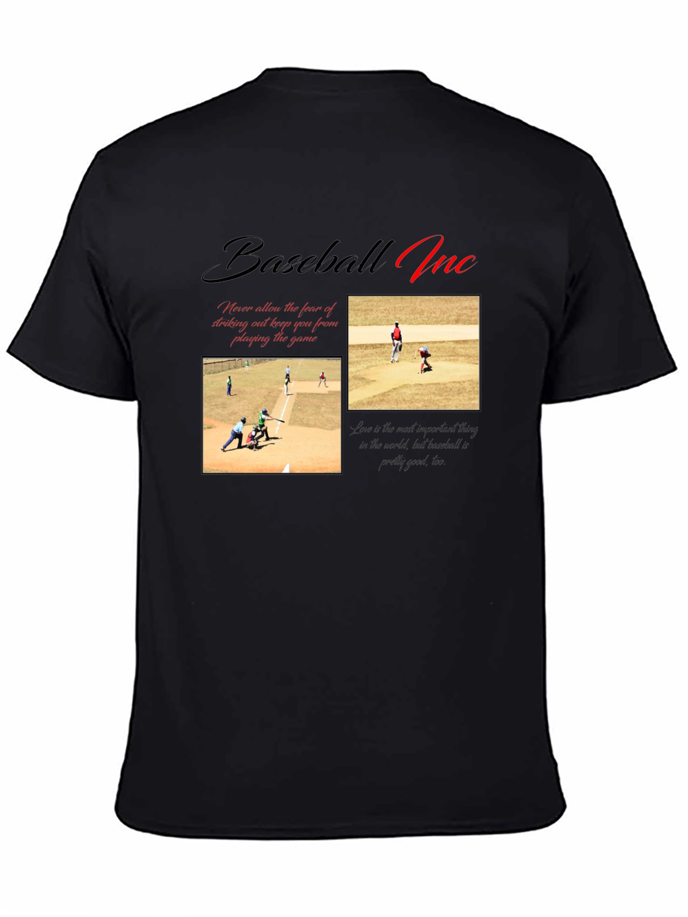 Baseball Inc. Graphic Print T-Shirt