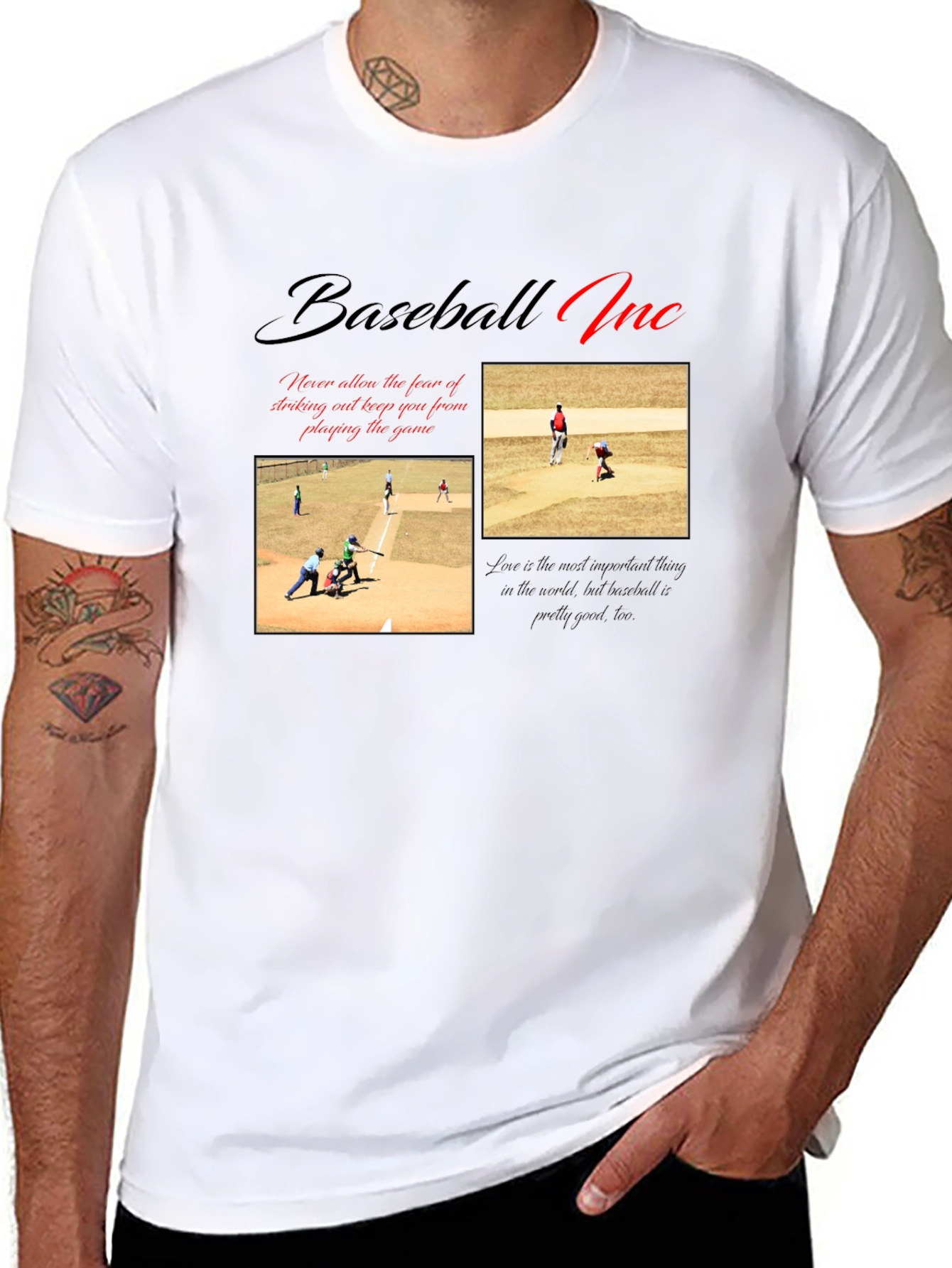 Baseball Inc. Graphic Print T-Shirt
