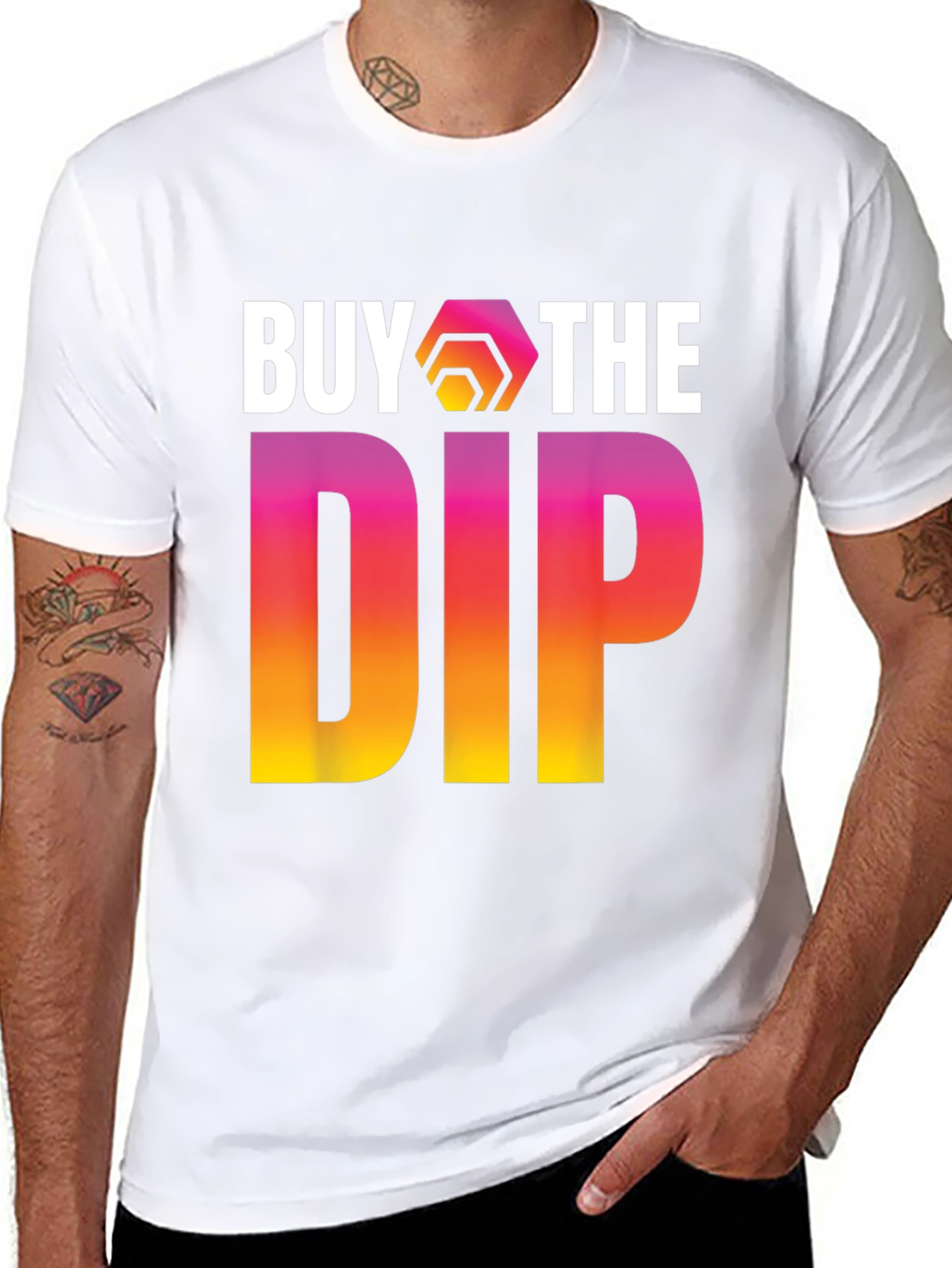 Buy The Dip Crypto Tee - Stylish Investment Apparel