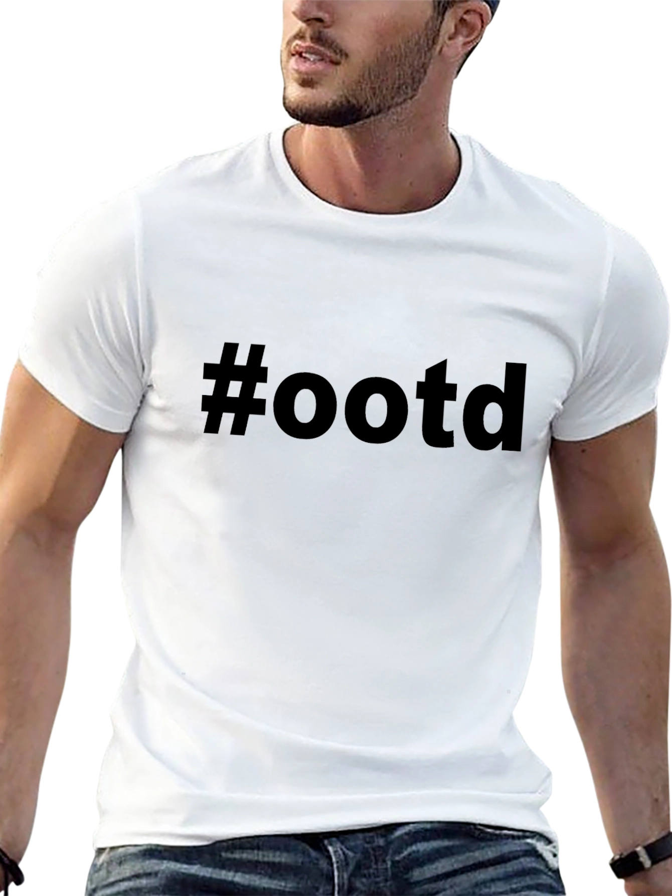 OOTD Black T-Shirt