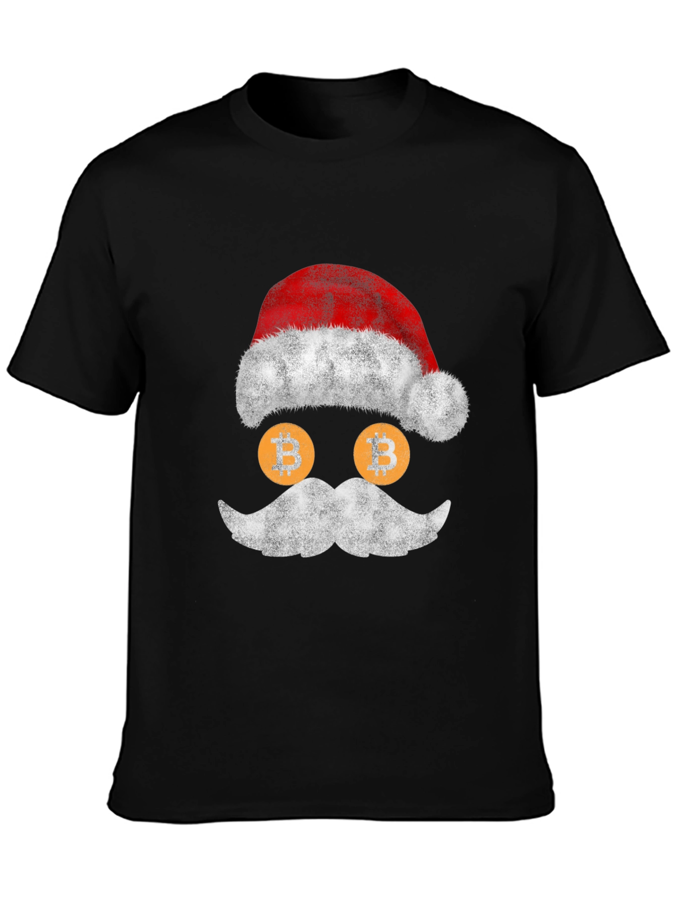 Bitcoin Santa T-Shirt - Crypto Holiday Gift