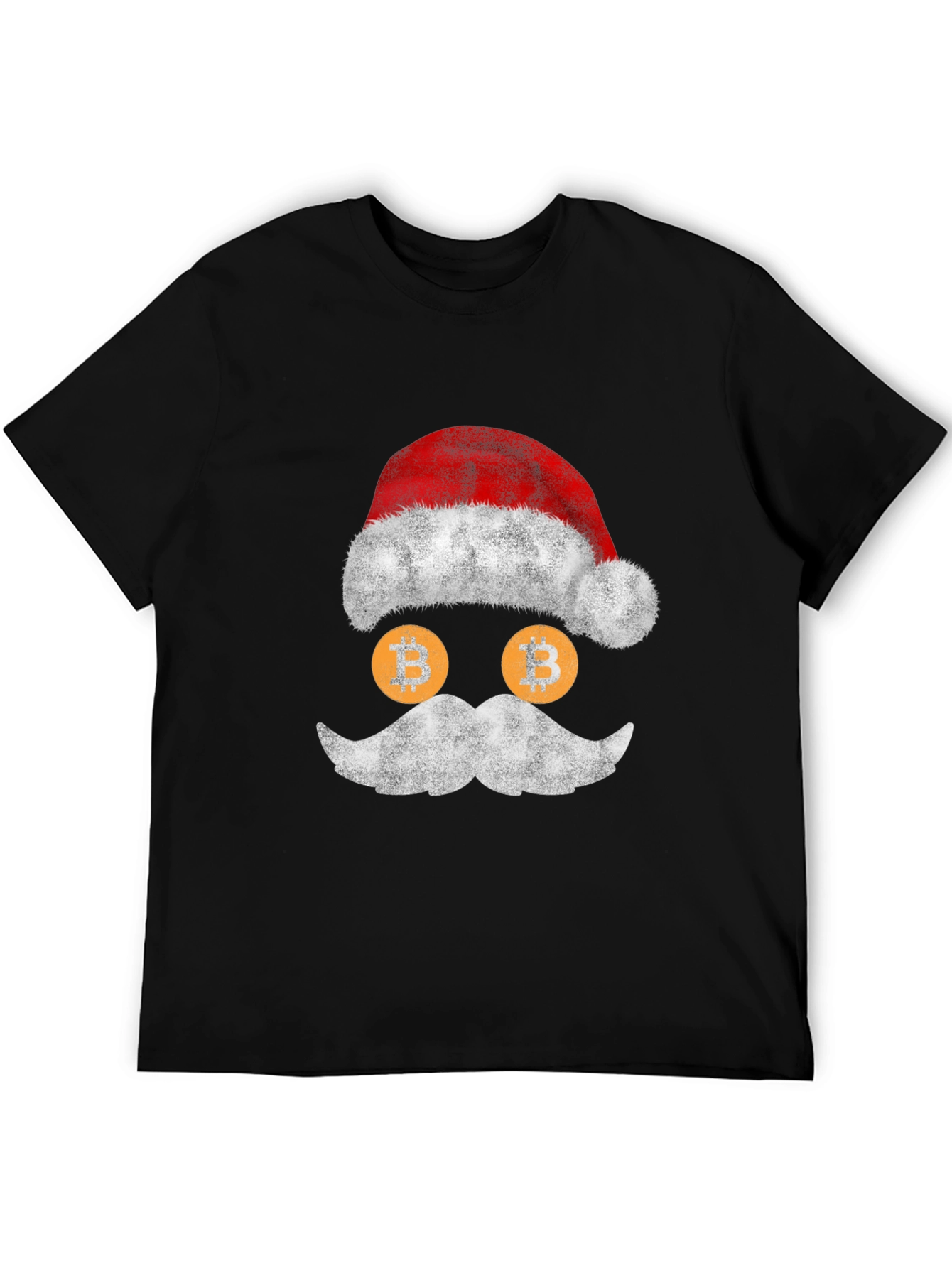 Bitcoin Santa T-Shirt - Crypto Holiday Gift