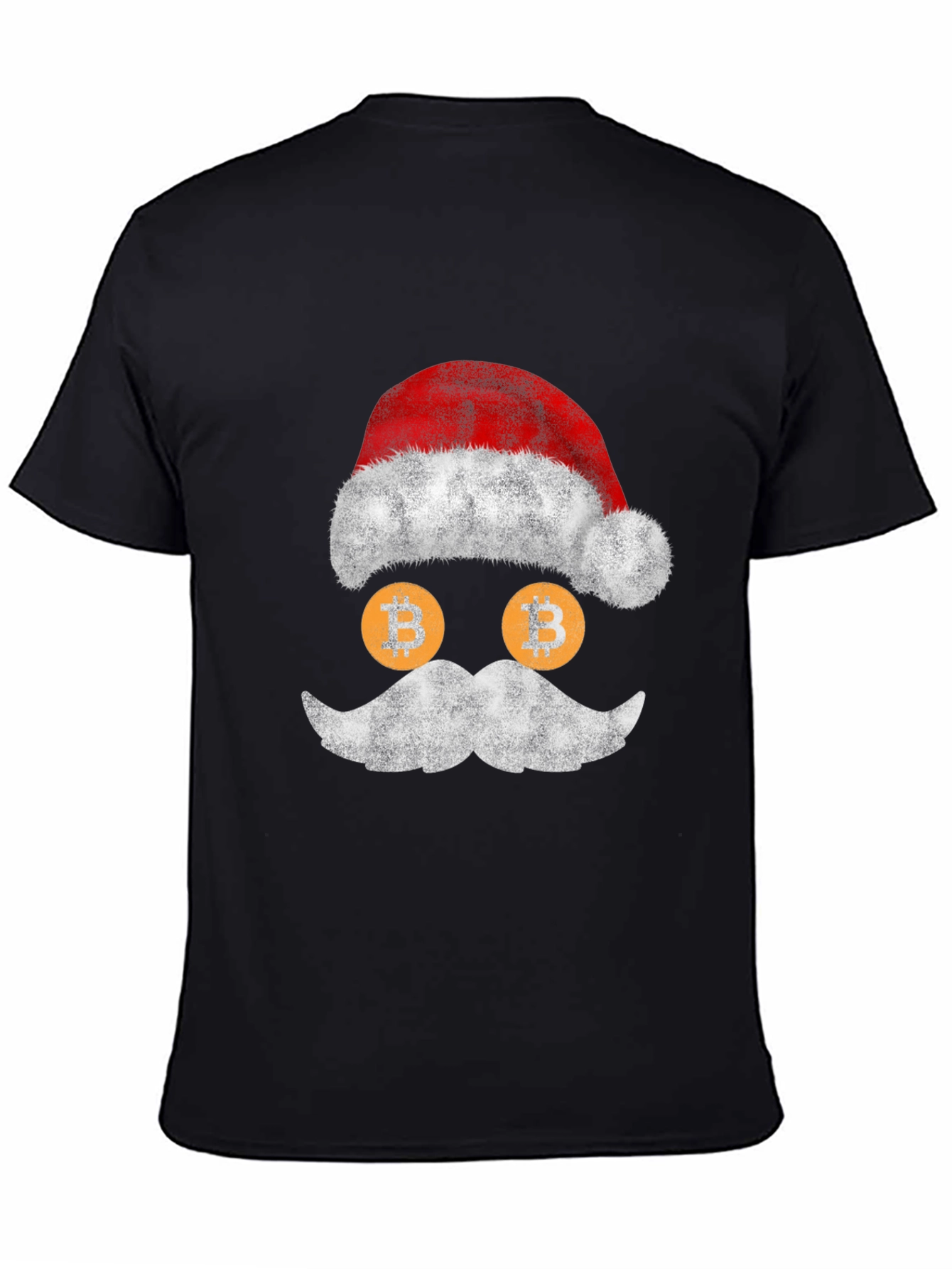 Bitcoin Santa T-Shirt - Crypto Holiday Gift