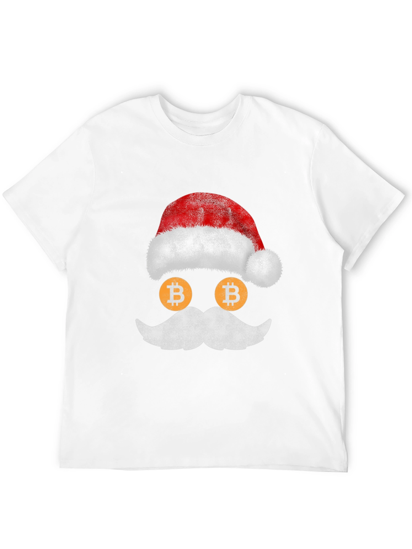 Bitcoin Santa T-Shirt - Crypto Holiday Gift