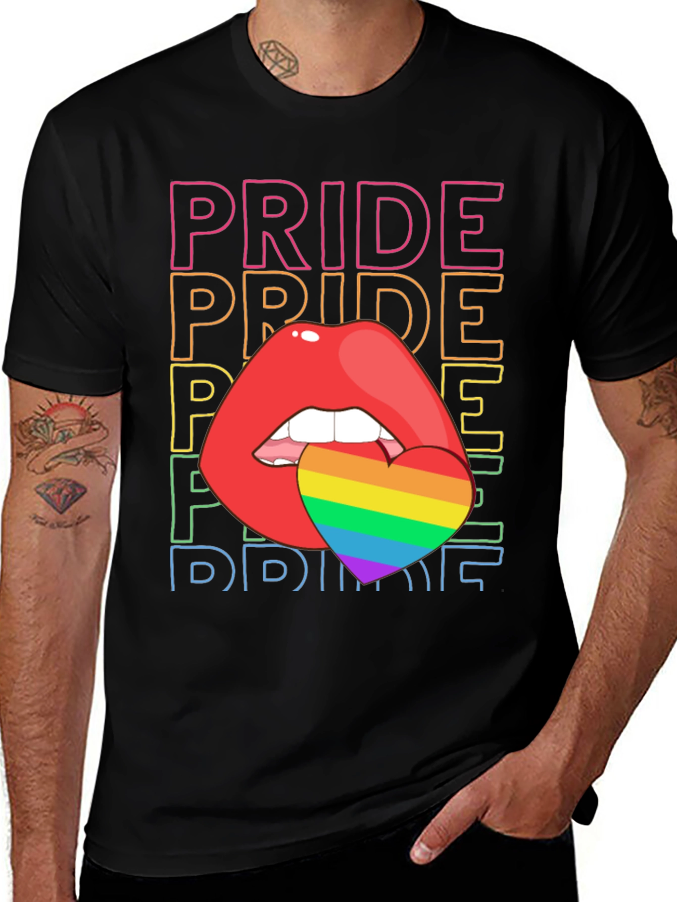 Pride Lips Graphic Tee