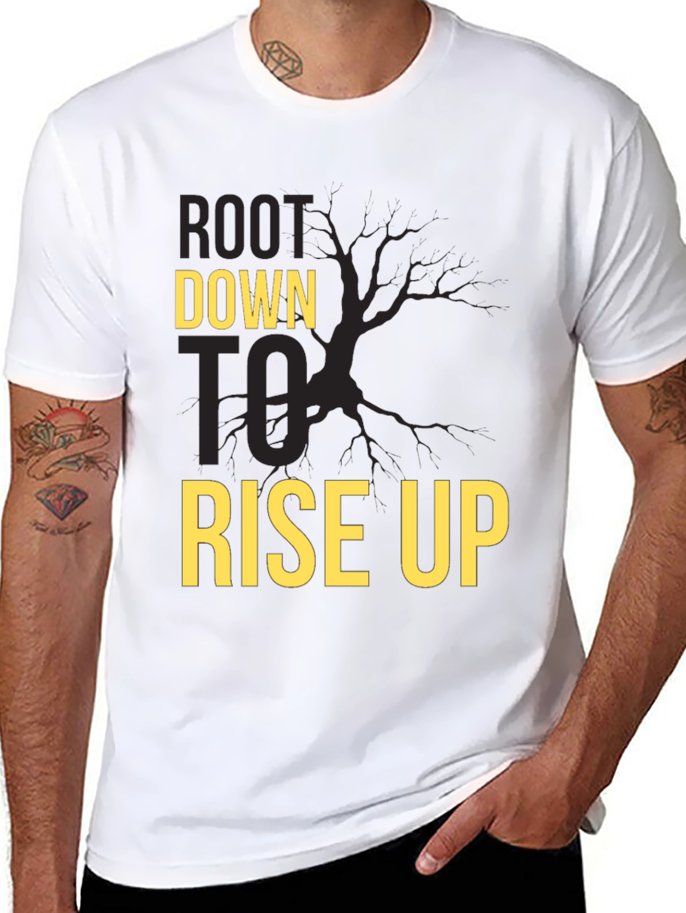 Root Down Rise Up Graphic T-Shirt