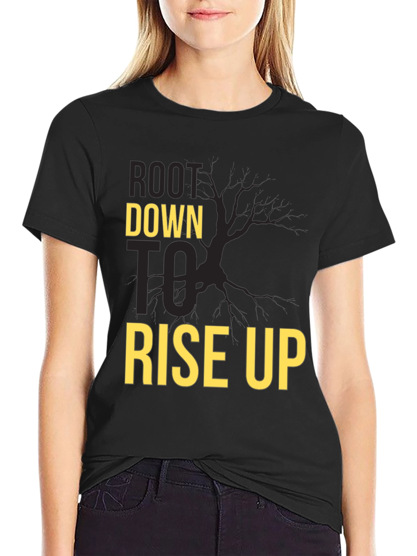 Root Down Rise Up Graphic T-Shirt