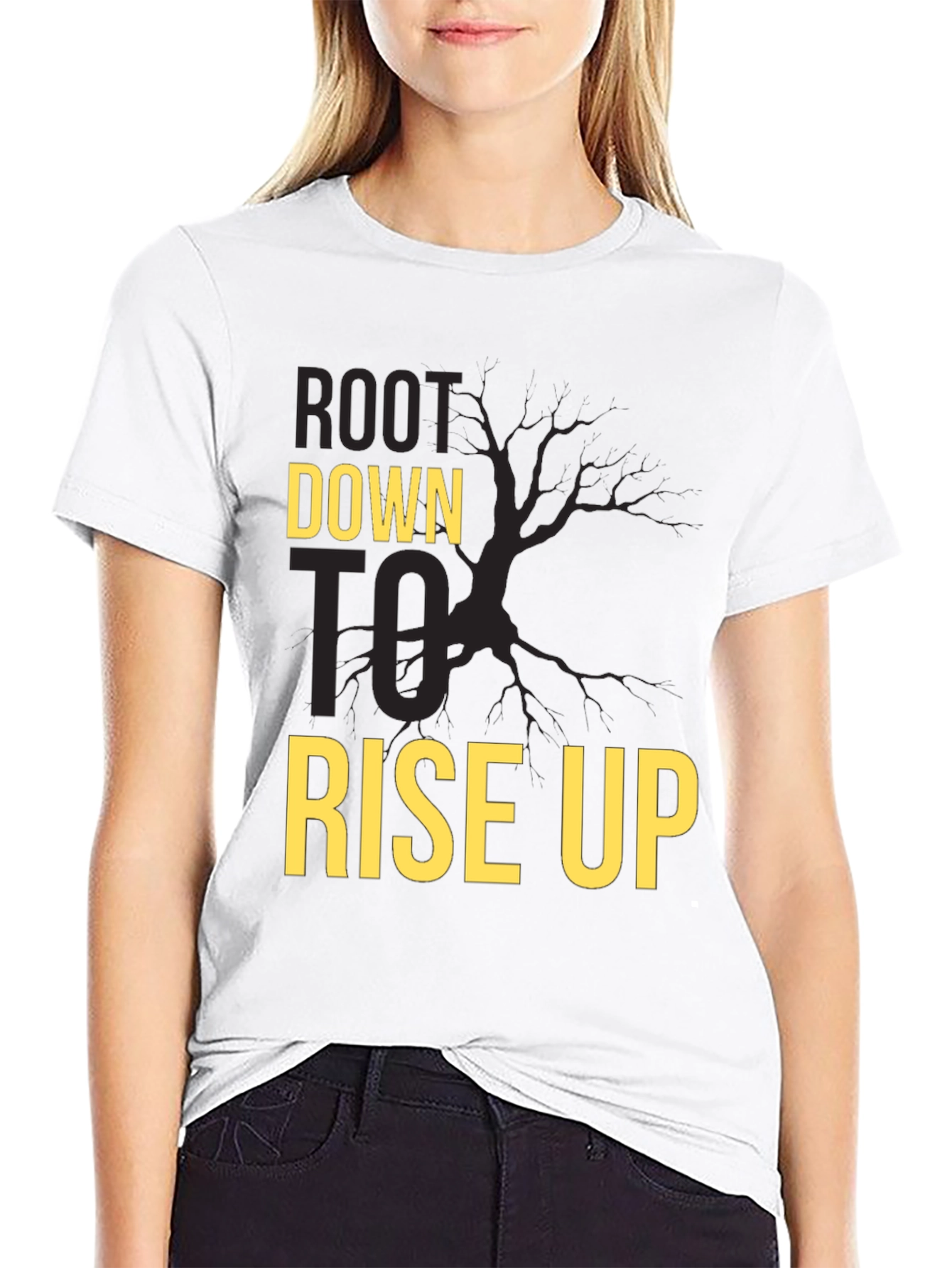 Root Down Rise Up Graphic T-Shirt