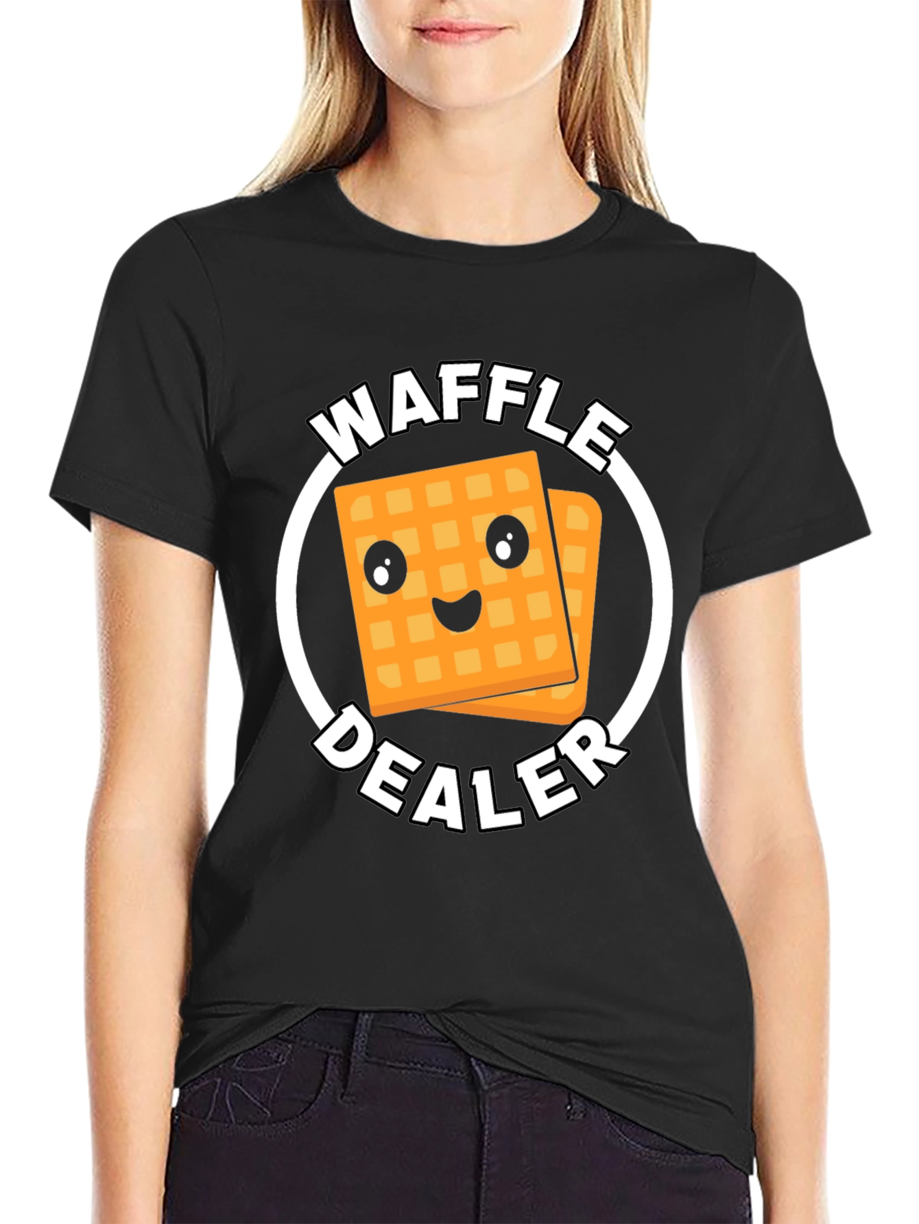 Waffle Dealer T-Shirt - Funny Foodie Tee
