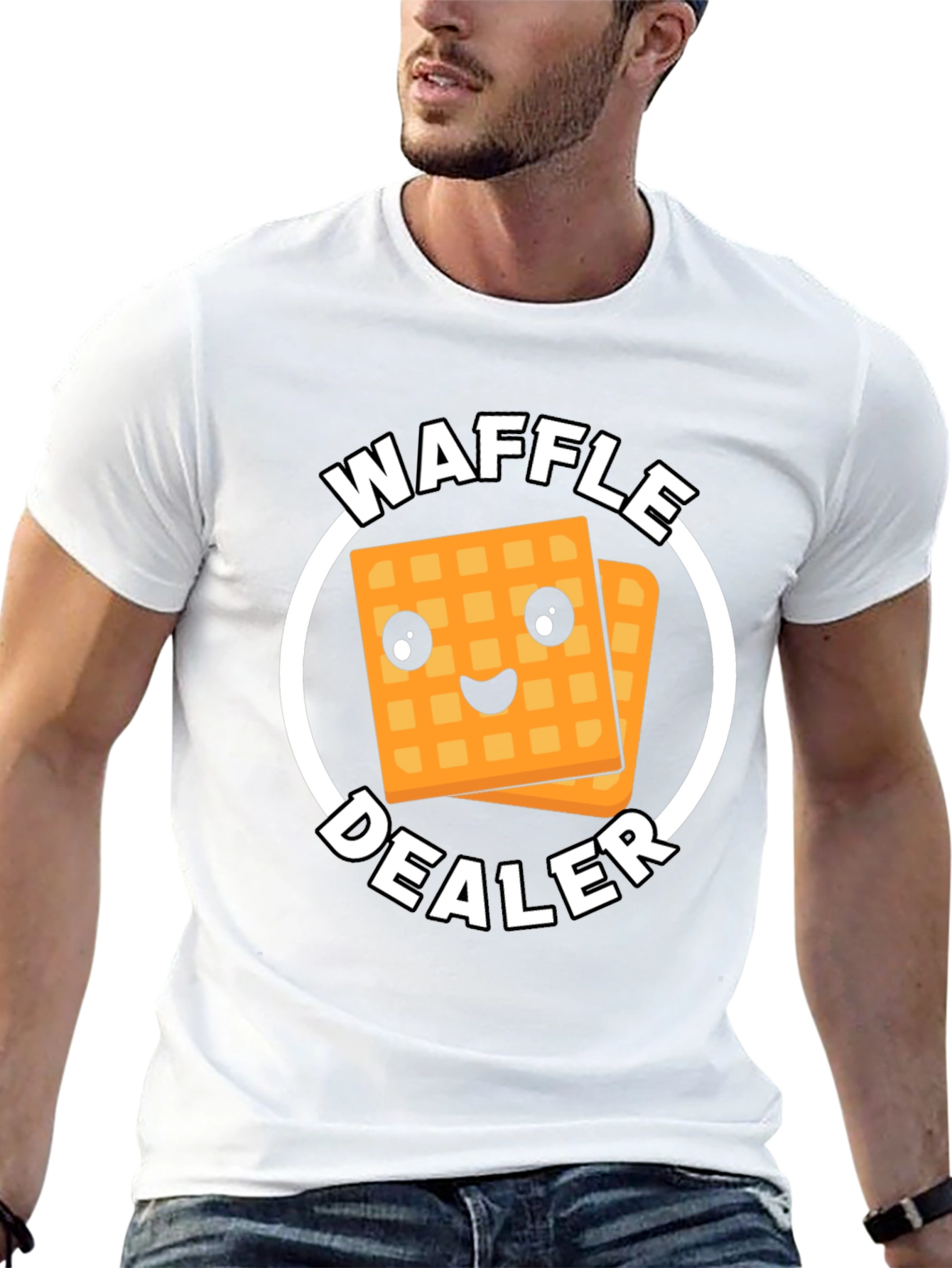 Waffle Dealer T-Shirt - Funny Foodie Tee