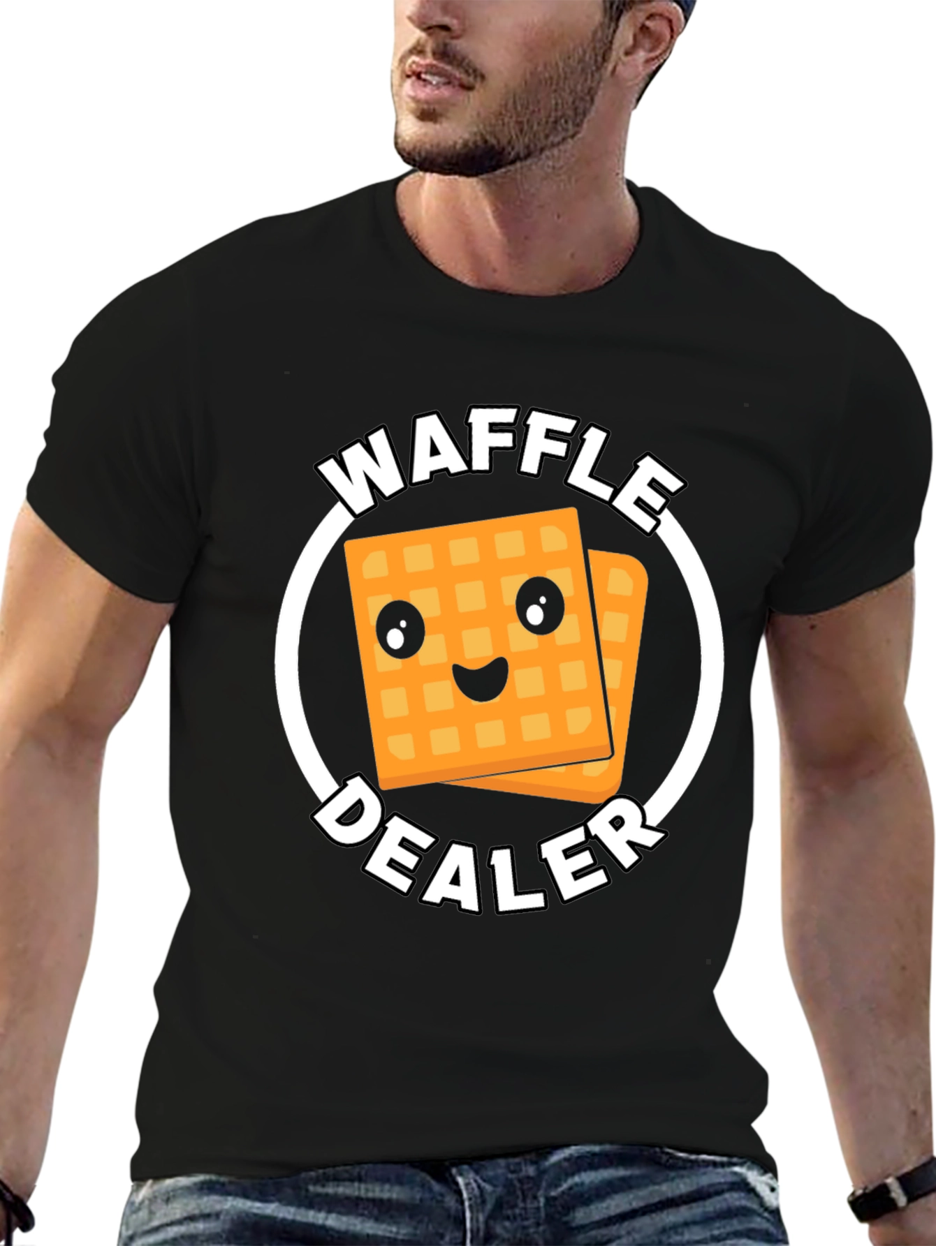 Waffle Dealer T-Shirt - Funny Foodie Tee