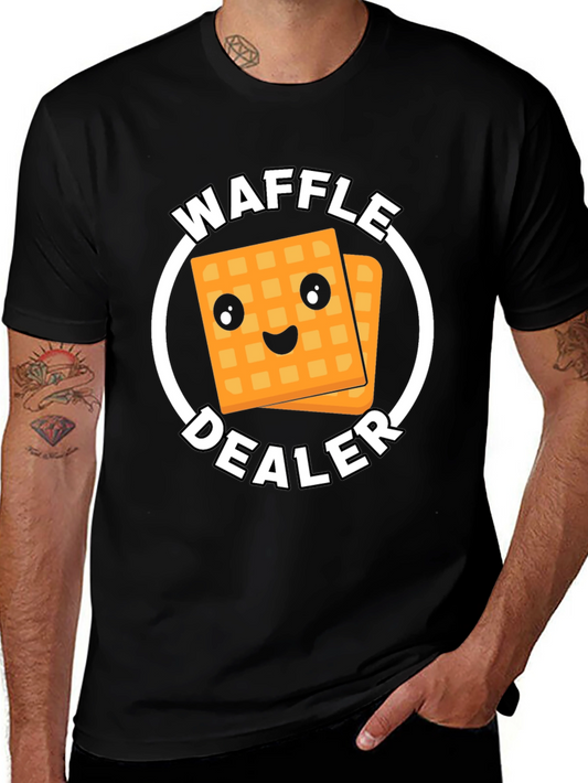 Waffle Dealer T-Shirt - Funny Foodie Tee