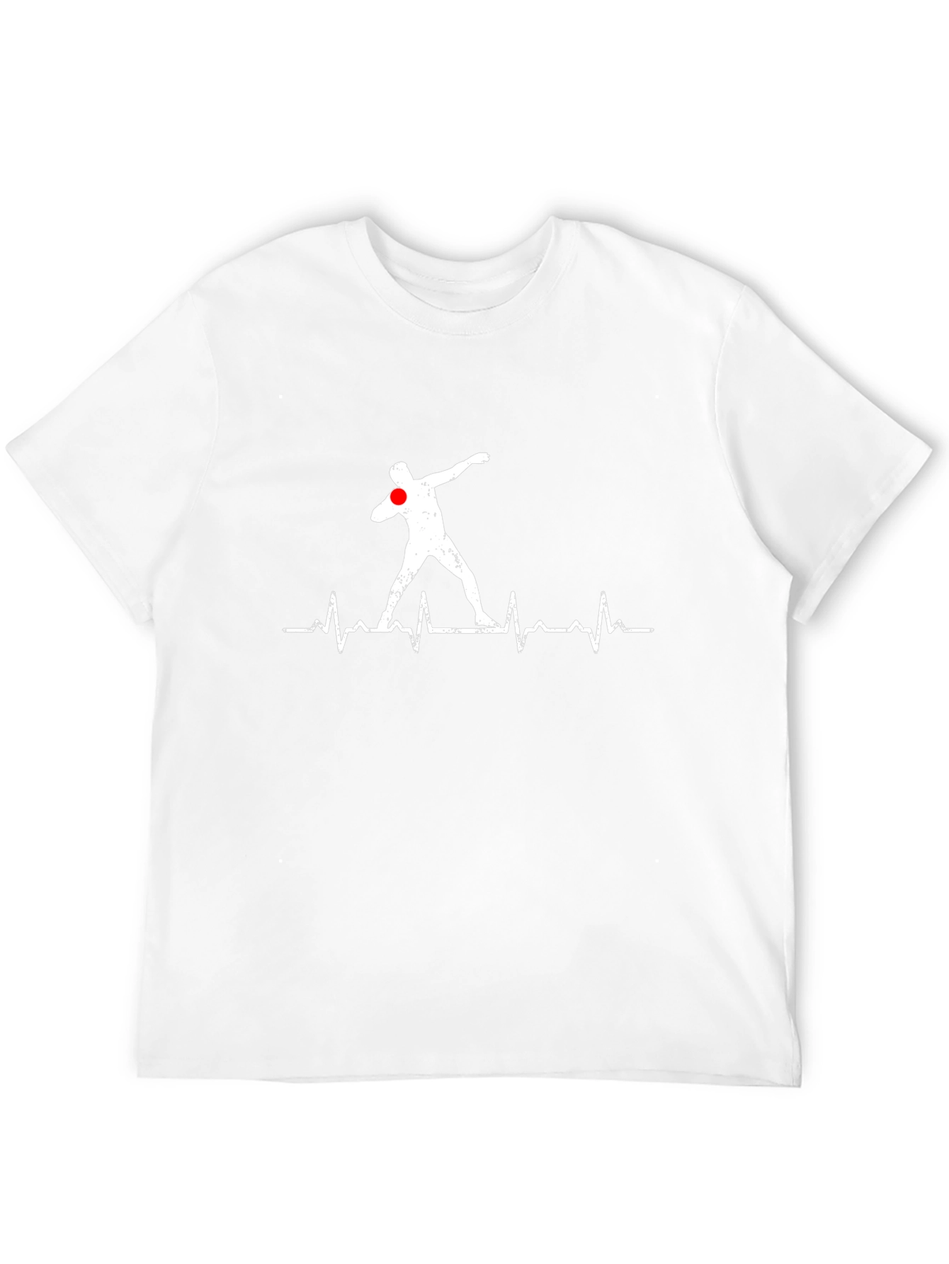 Shot Put Heartbeat T-Shirt - Black