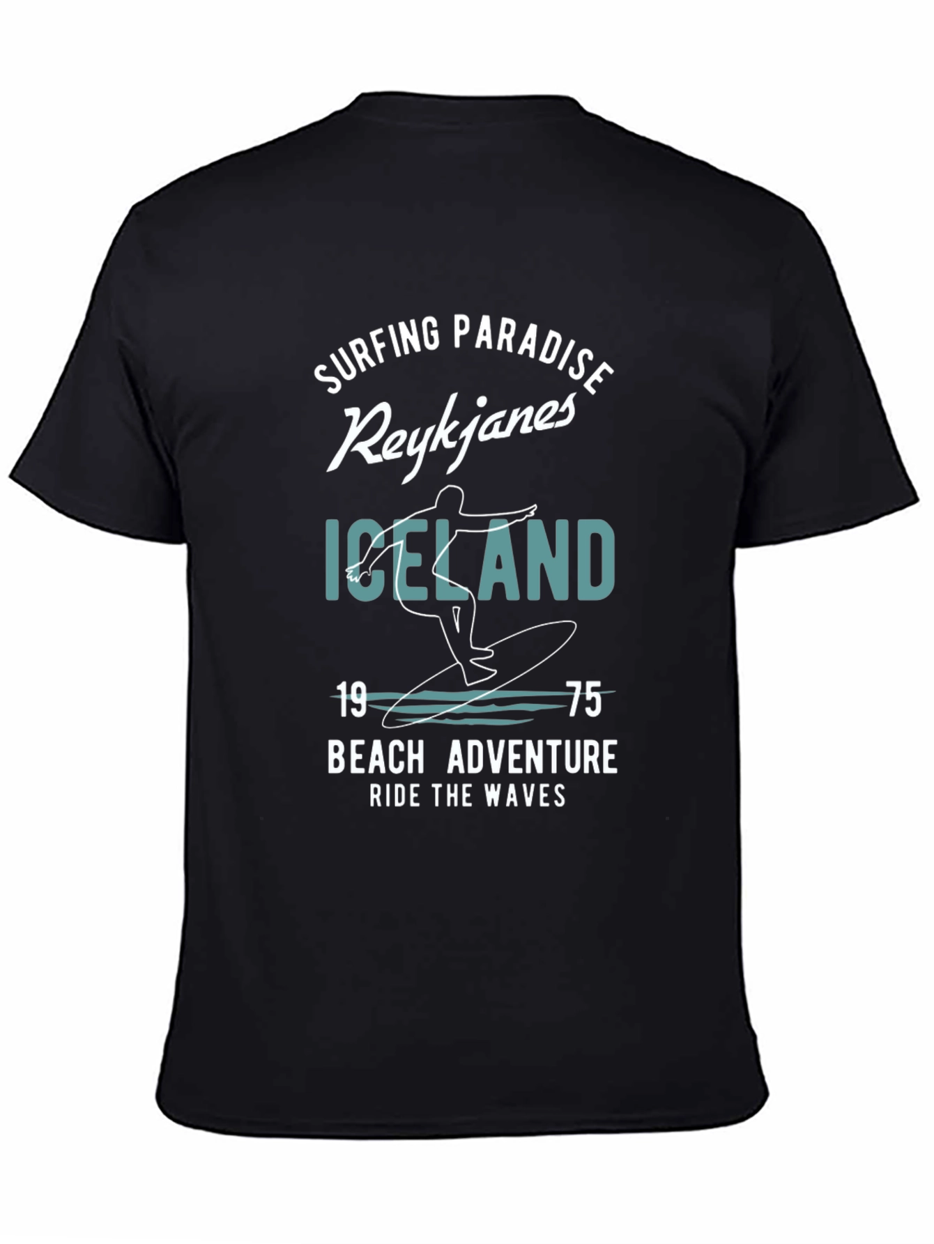 Reykjanes Iceland Surfing Adventure Tee