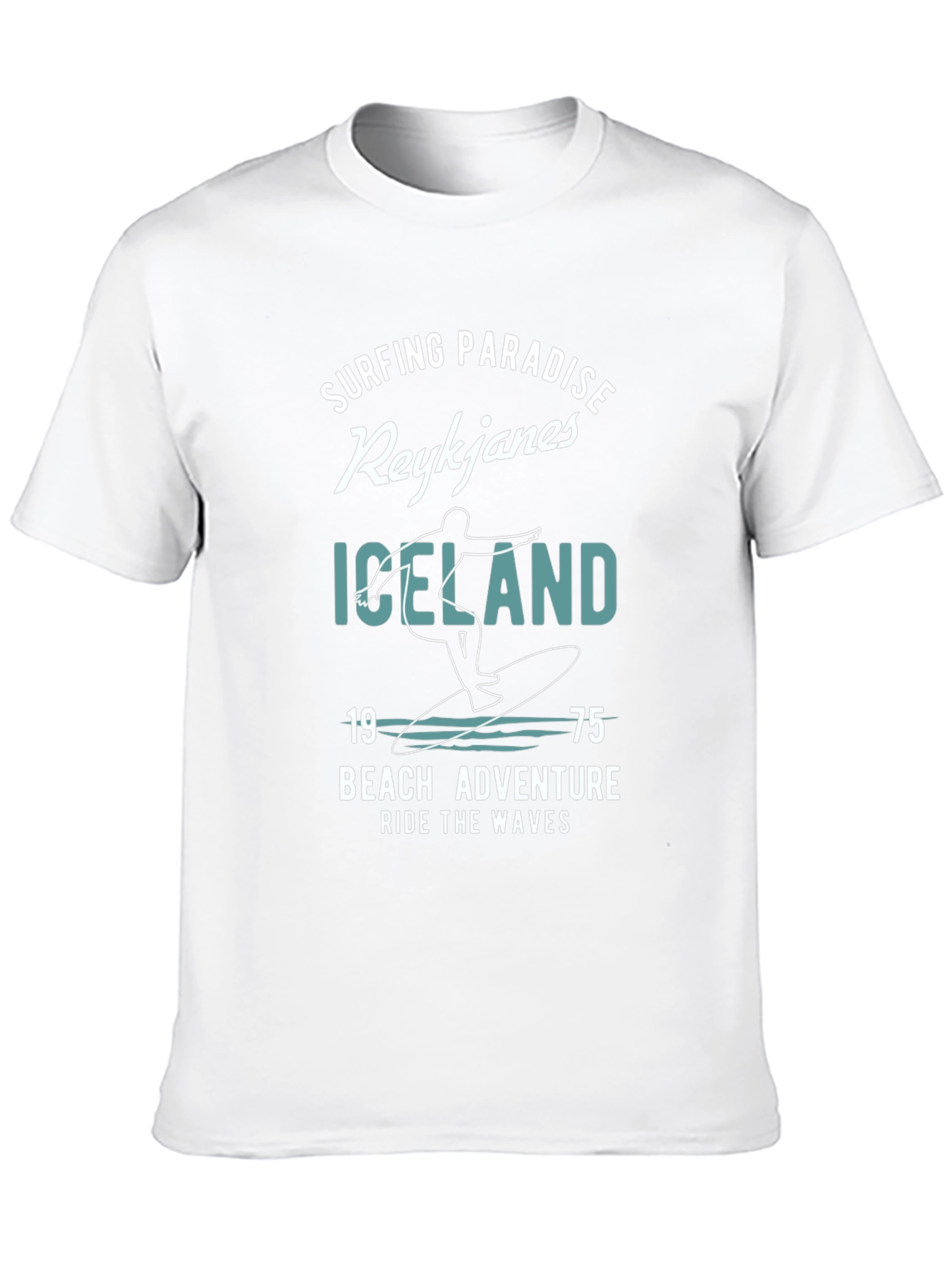 Reykjanes Iceland Surfing Adventure Tee