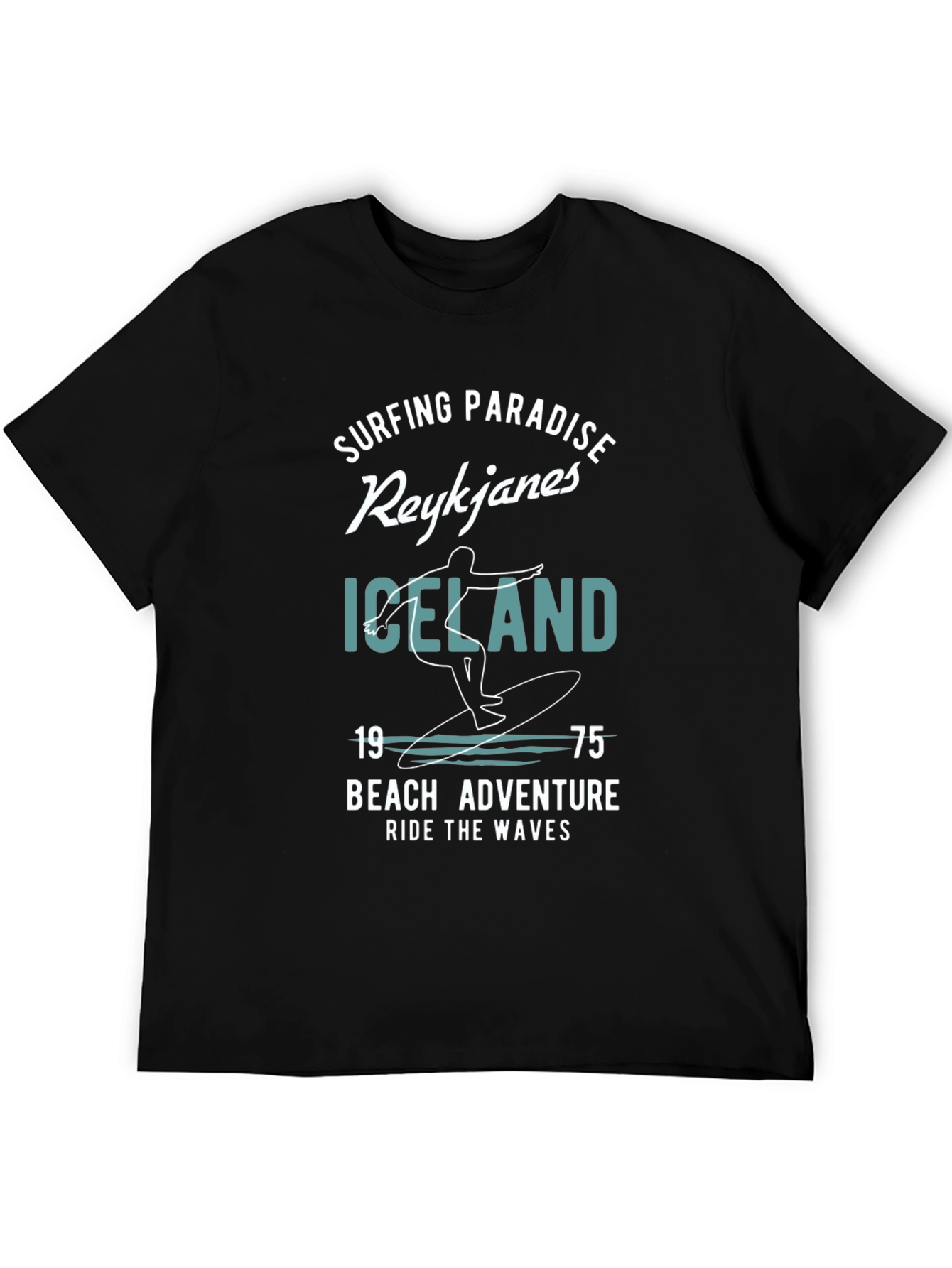 Reykjanes Iceland Surfing Adventure Tee