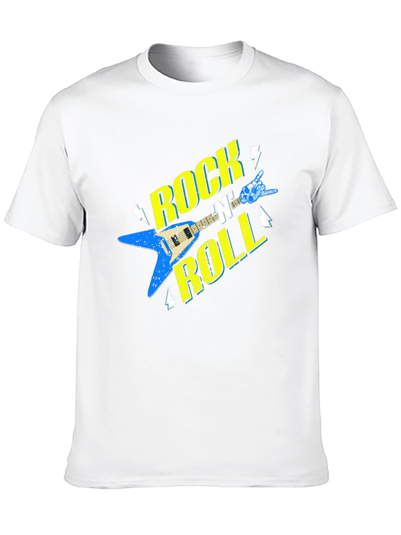 Rock N Roll Music Graphic T-Shirt