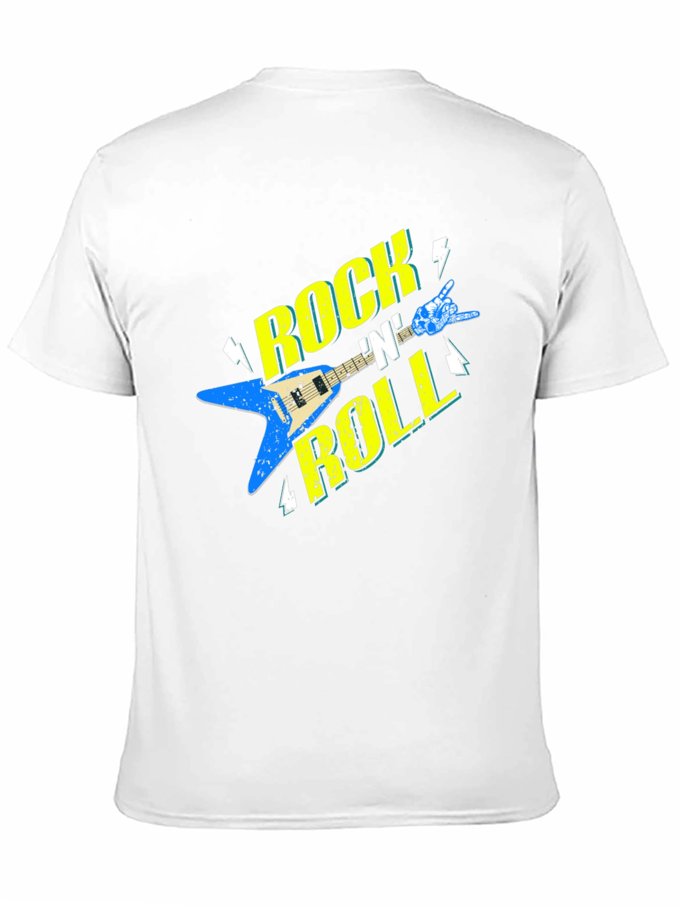 Rock N Roll Music Graphic T-Shirt