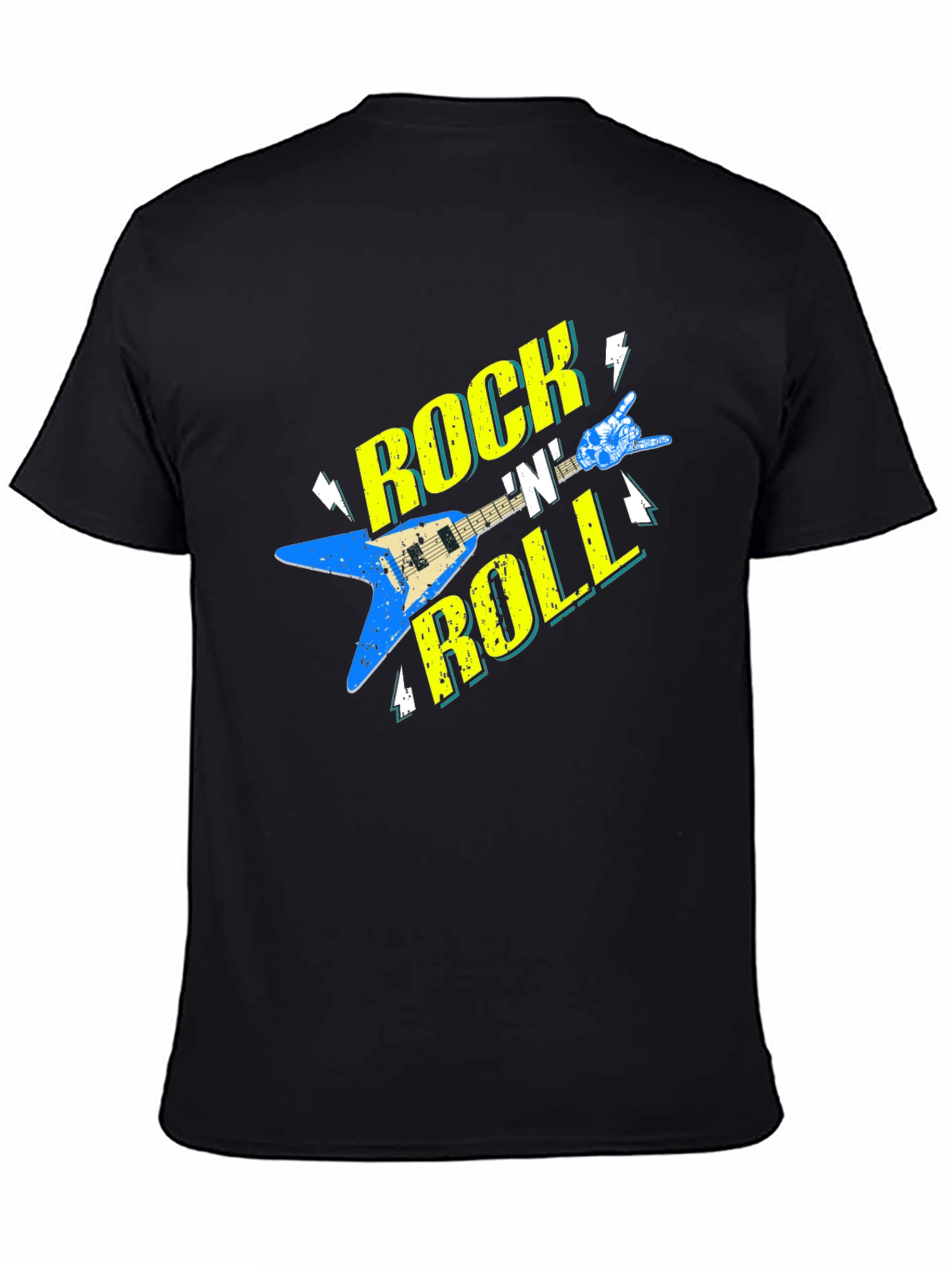 Rock N Roll Music Graphic T-Shirt