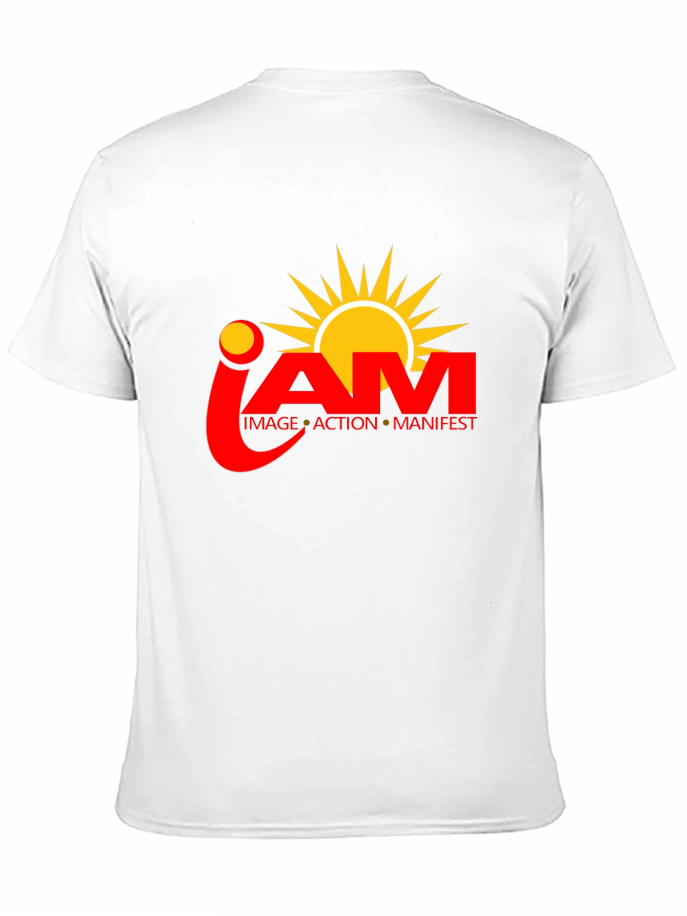 I AM Manifest Black T-Shirt - Inspiring Design