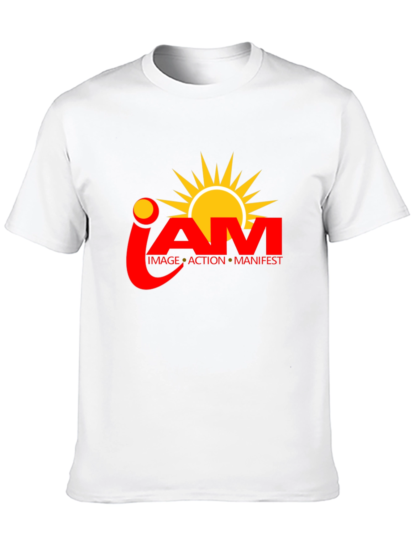 I AM Manifest Black T-Shirt - Inspiring Design
