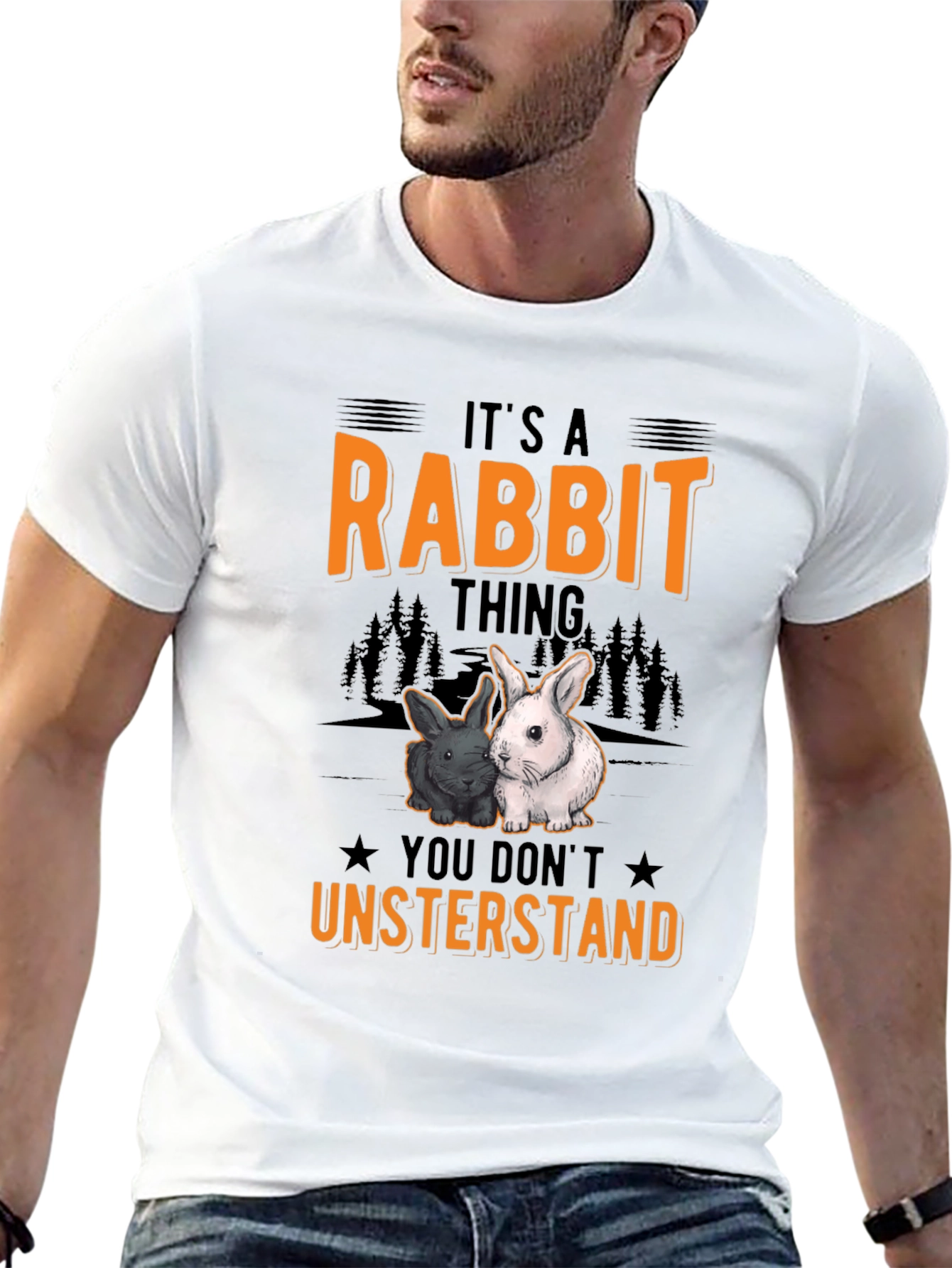 Rabbit Thing T-Shirt - Cute Bunny Tee