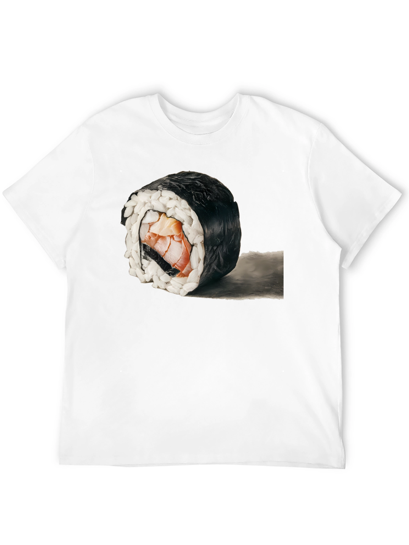 Sushi Roll Graphic T-Shirt - Unique Foodie Tee