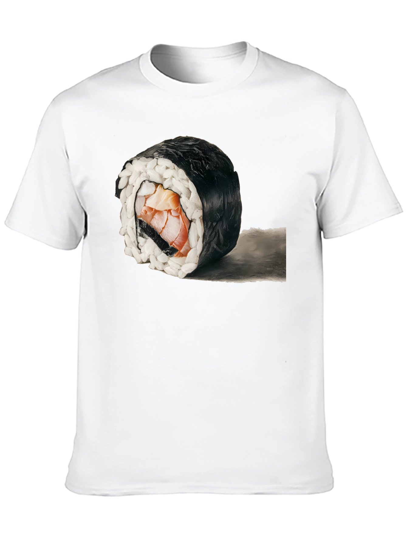 Sushi Roll Graphic T-Shirt - Unique Foodie Tee