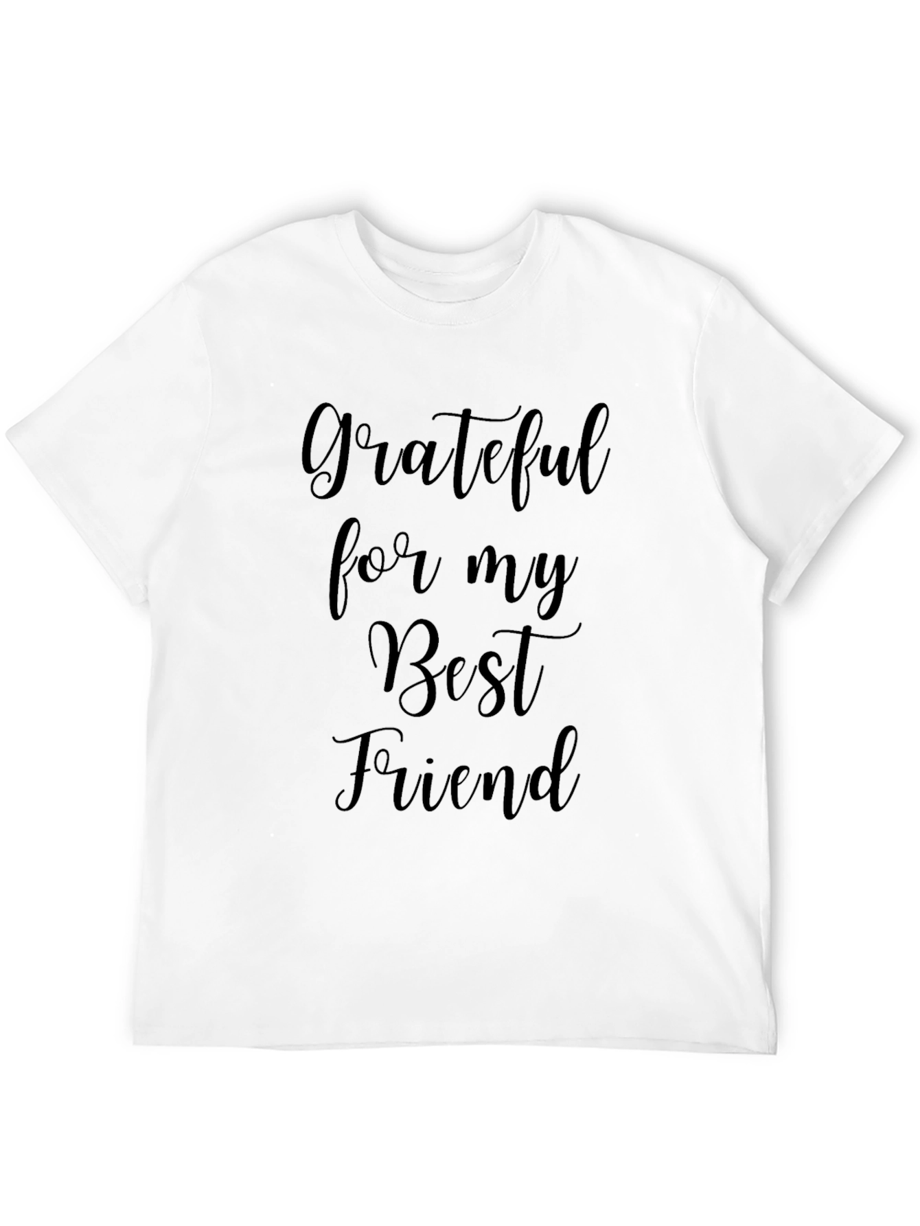 Grateful Best Friend Black T-Shirt