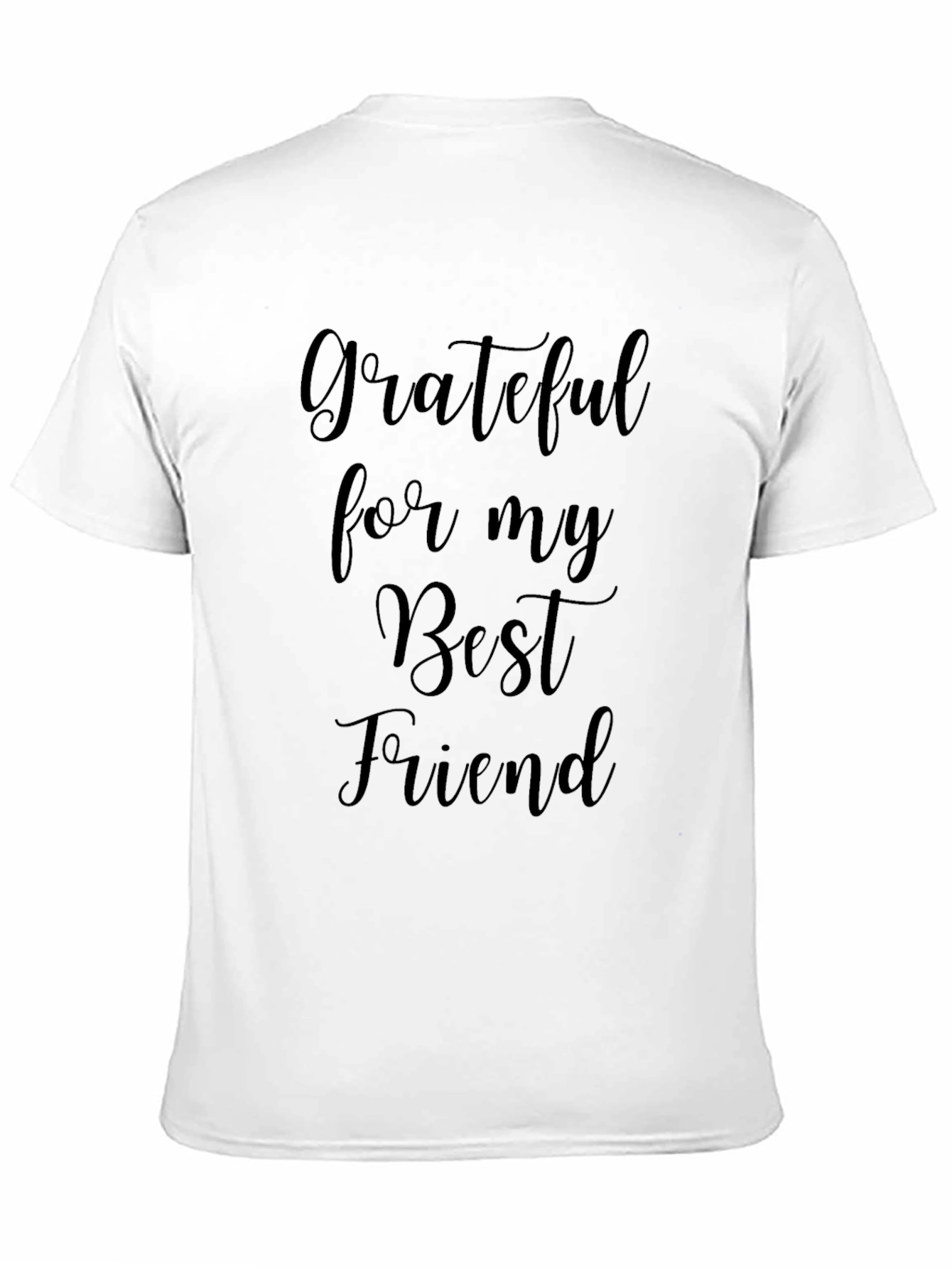 Grateful Best Friend Black T-Shirt