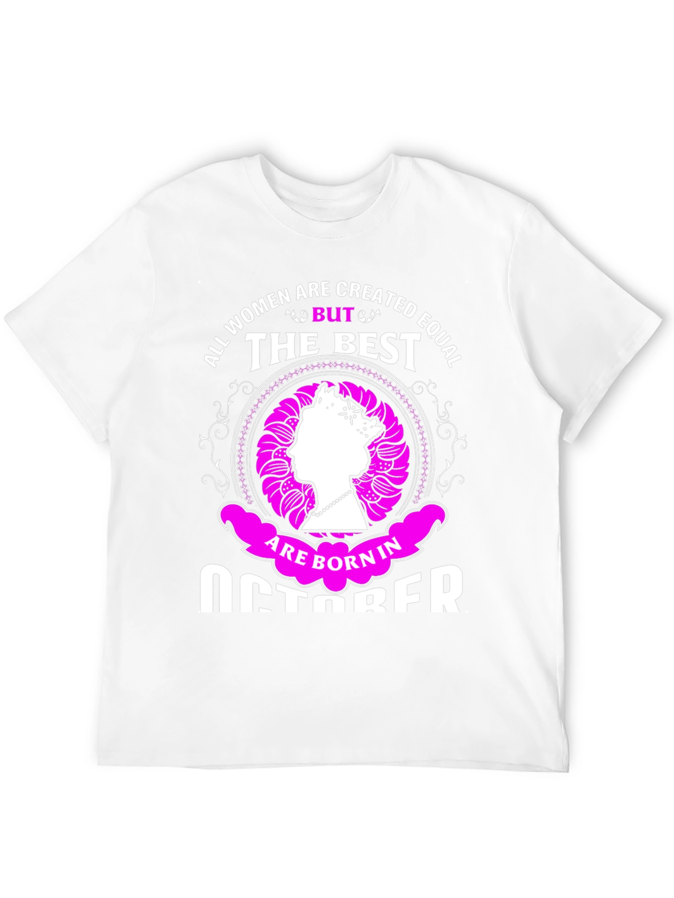 Born in October Womens T-Shirt