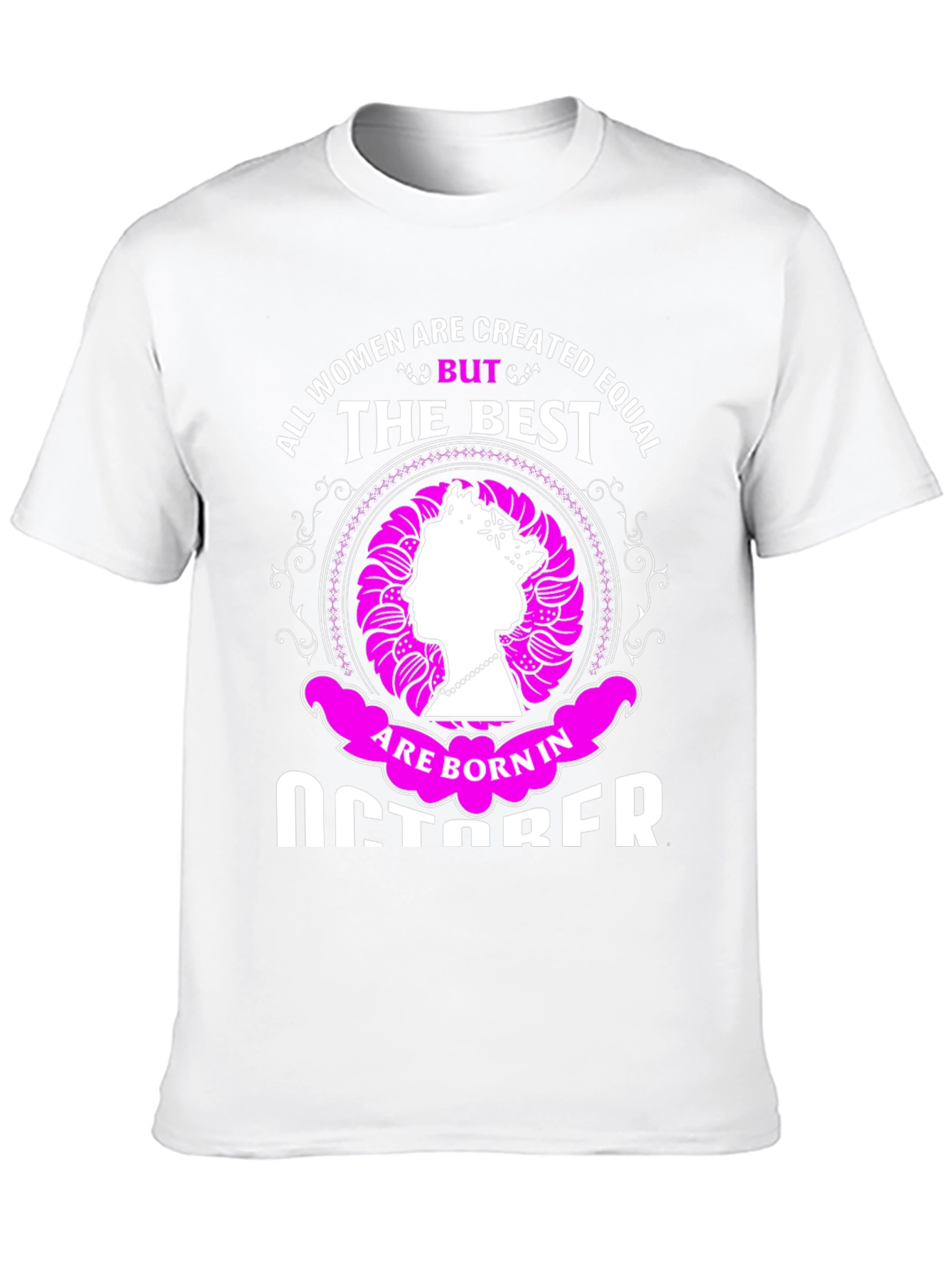 Born in October Womens T-Shirt