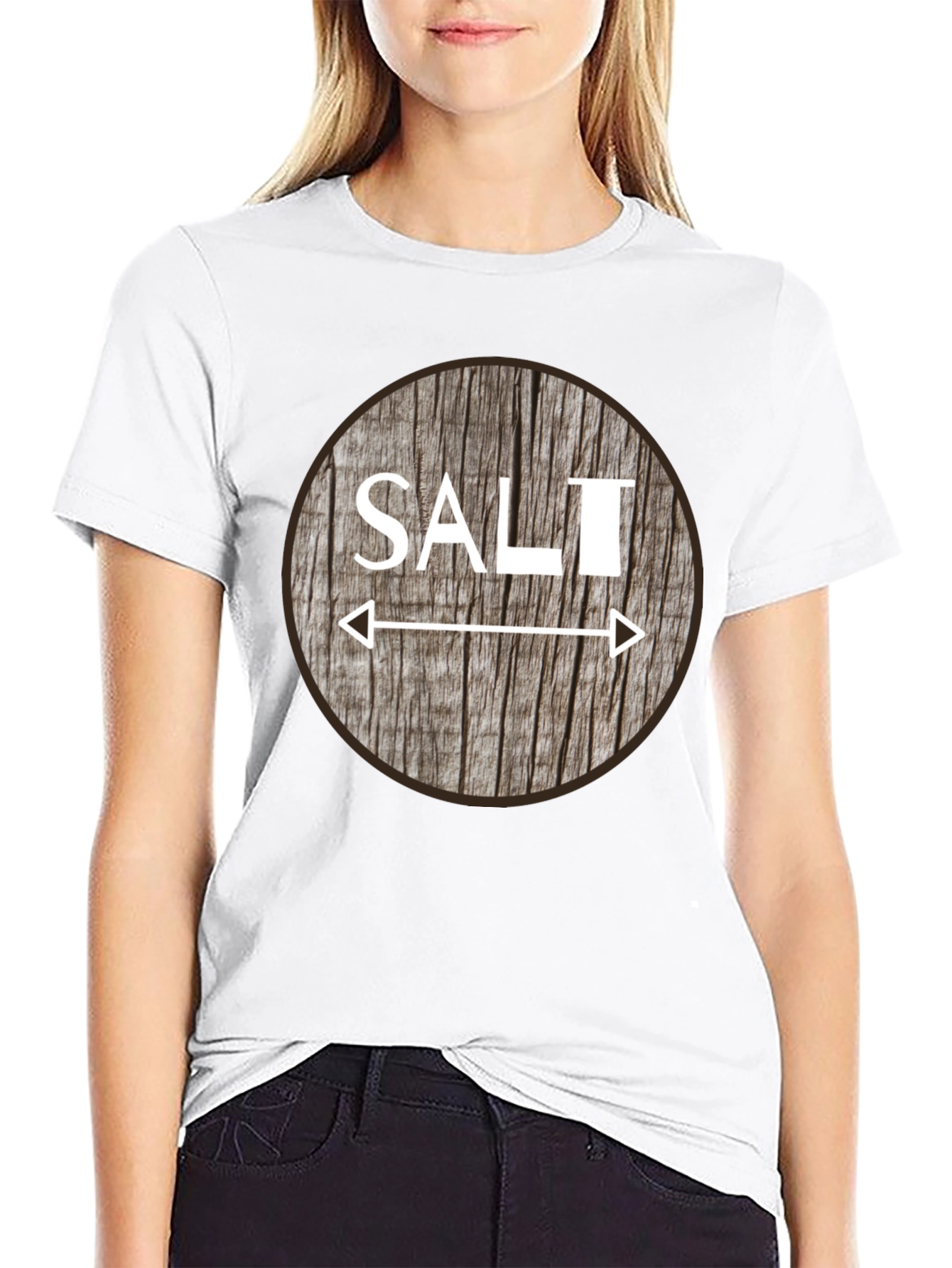 Salty Joke Graphic Tee - Funny Pun T-Shirt