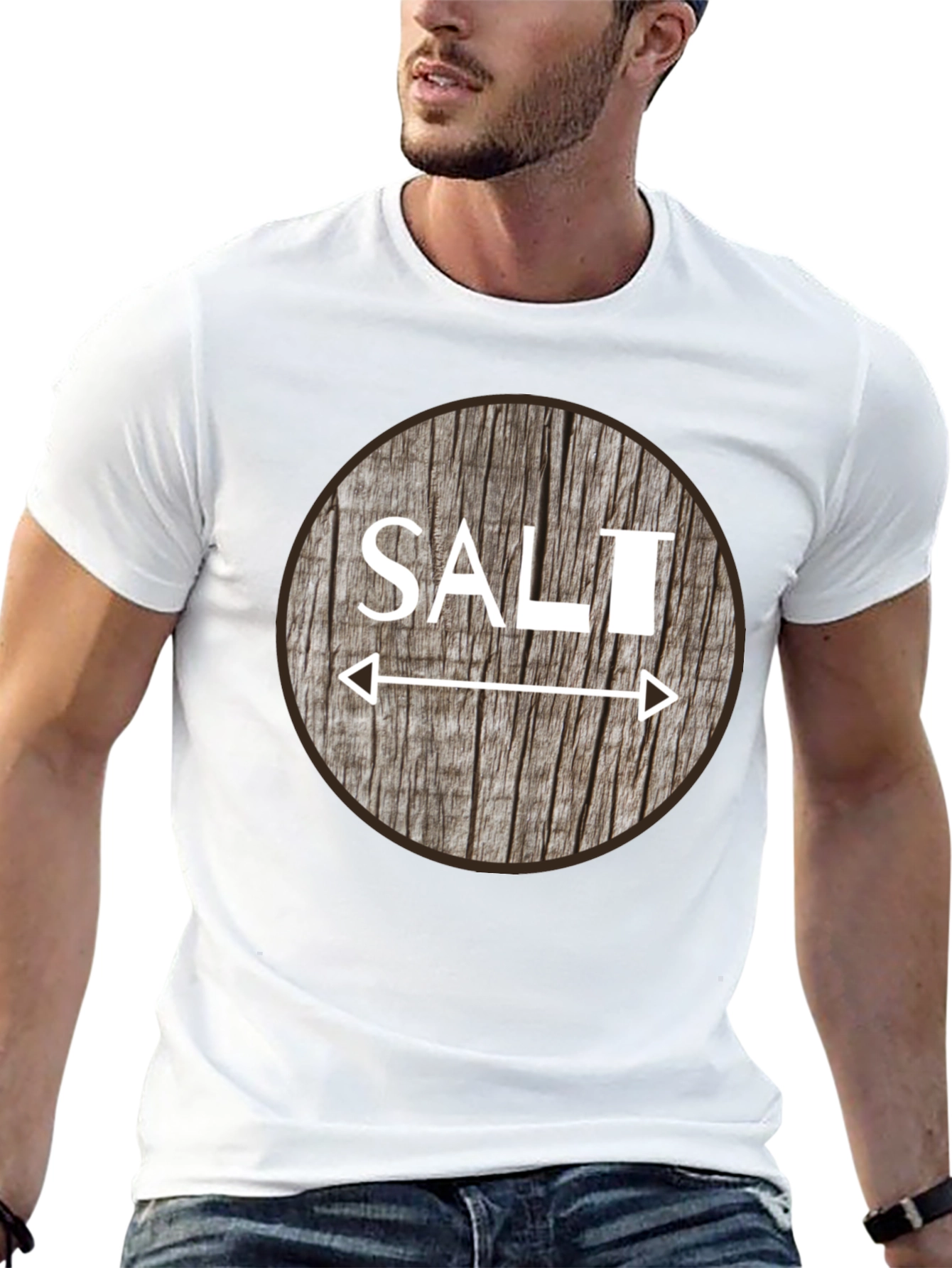 Salty Joke Graphic Tee - Funny Pun T-Shirt