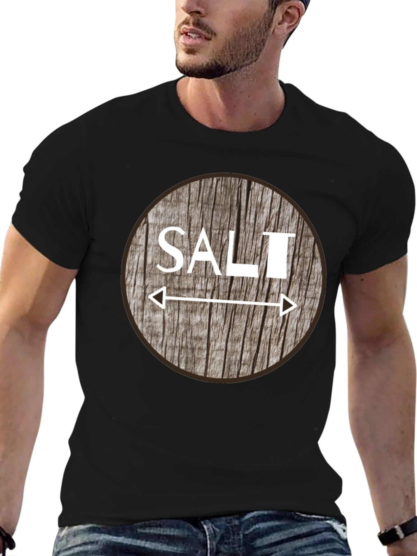 Salty Joke Graphic Tee - Funny Pun T-Shirt