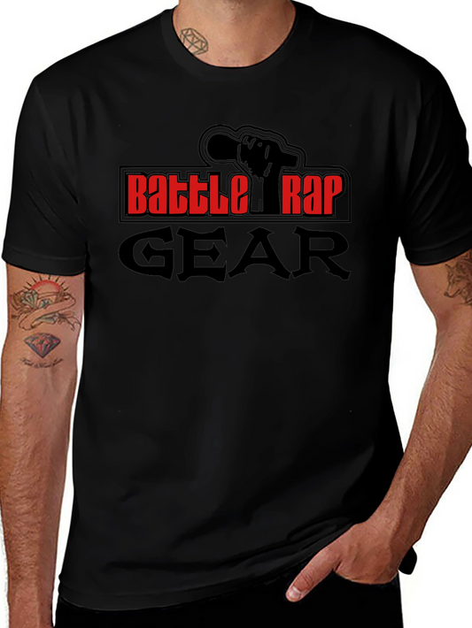 Battle Rap Gear T-Shirt - Black Graphic Tee