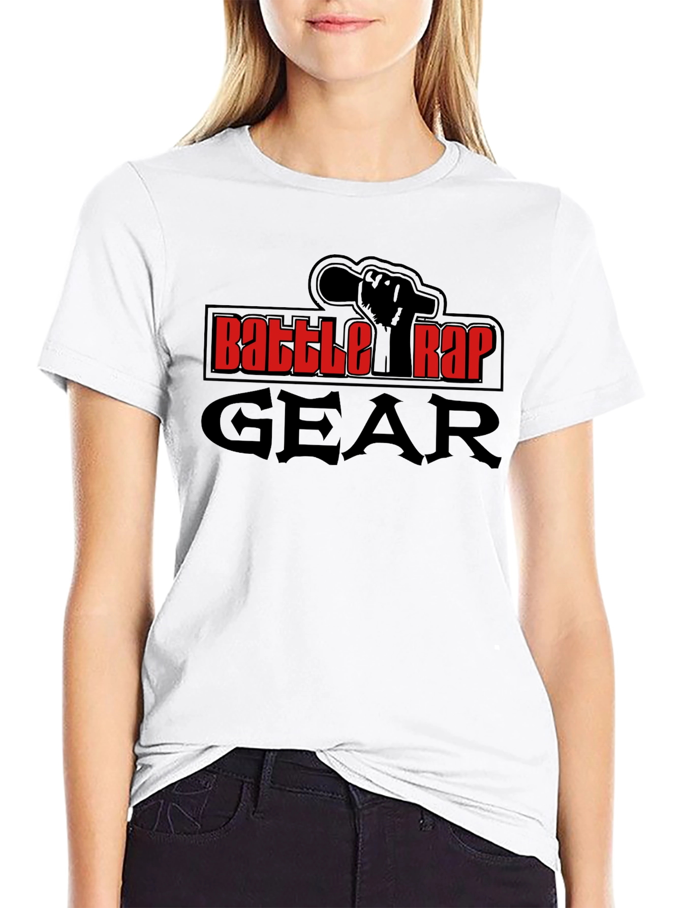 Battle Rap Gear T-Shirt - Black Graphic Tee