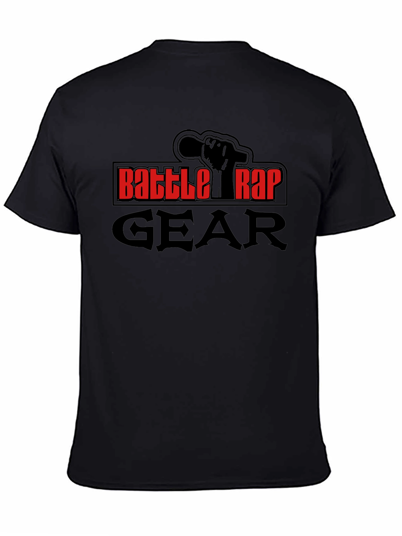 Battle Rap Gear T-Shirt - Black Graphic Tee