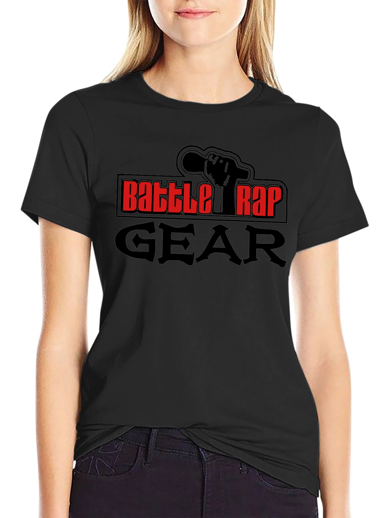 Battle Rap Gear T-Shirt - Black Graphic Tee