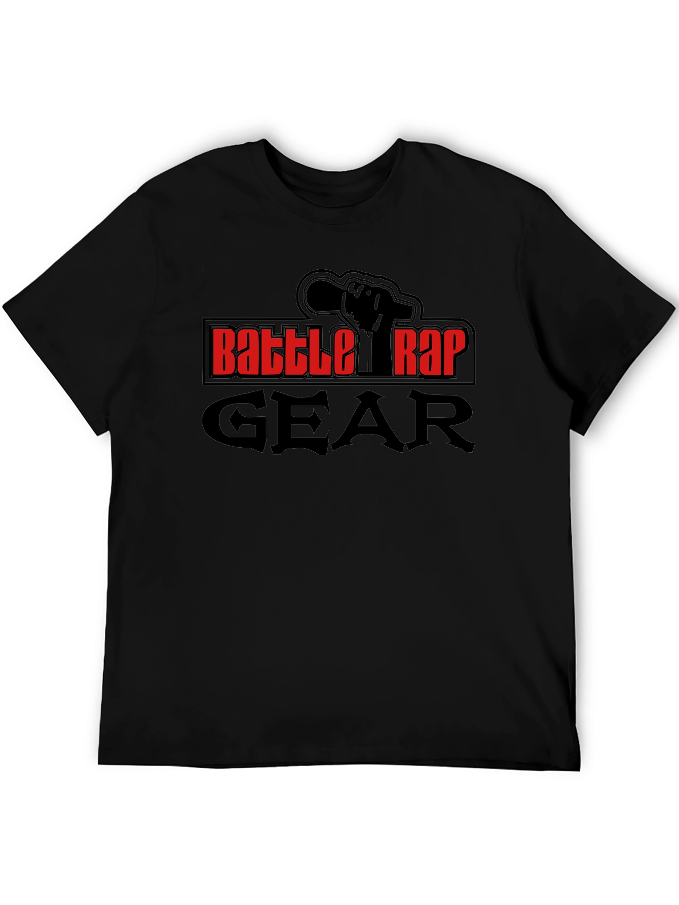 Battle Rap Gear T-Shirt - Black Graphic Tee