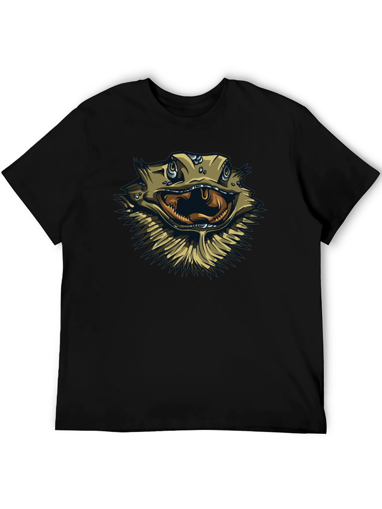 Bearded Dragon Graphic T-Shirt - Cool Reptile Design